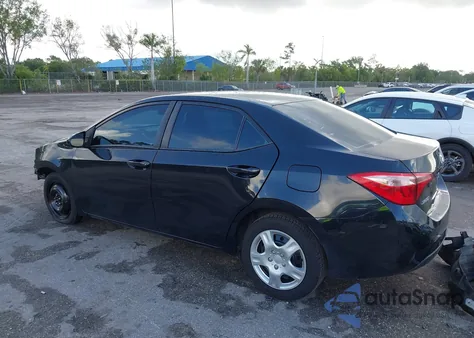 2018 Toyota Corolla Le из США, поврежденный, VIN 2T1BURHE0JC973310